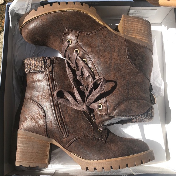 faded glory sweater boots